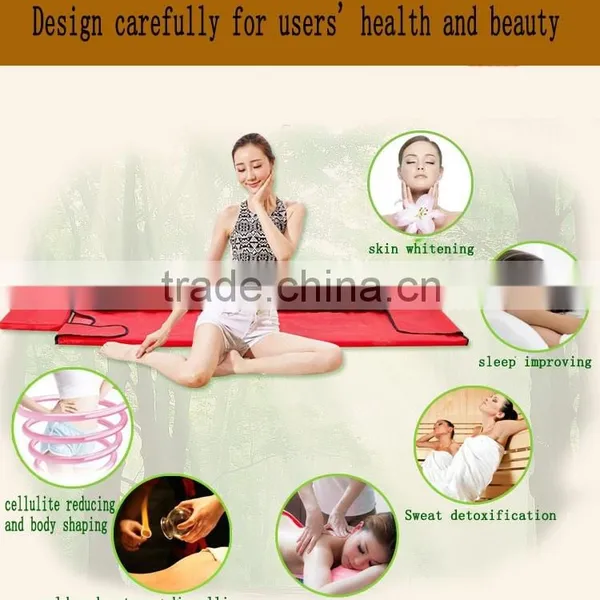 Far Infrared Slimming Bag Wrap Infrared Sauna Blanket Sleeping Bag Infrared Dry Steam Slimming Blanket photo-3