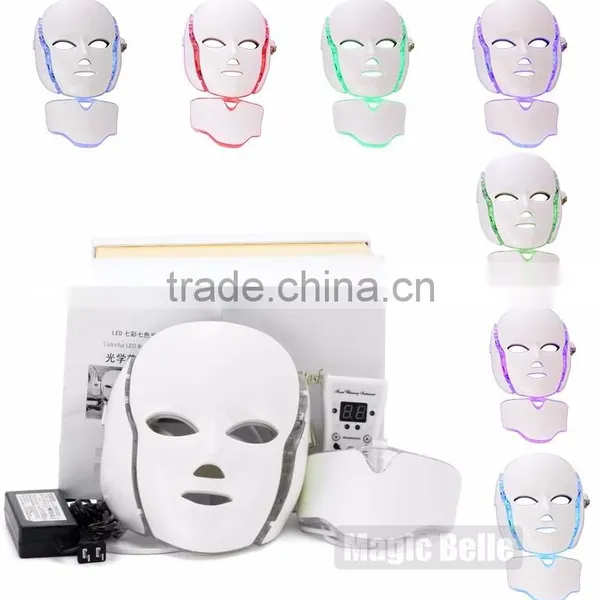 7 Colors LED Photon Mask!!! LED Face Mask/LED Mask for Salon Use photo-2