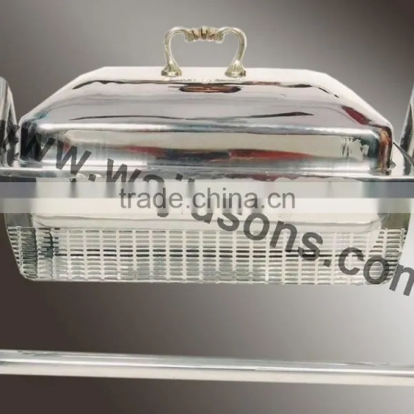Brass Plated Fancy Chafing Dish | Party Supplies Chafing Dish | Home Used Chafing Dish | Metal Made Chafing Dish photo-5
