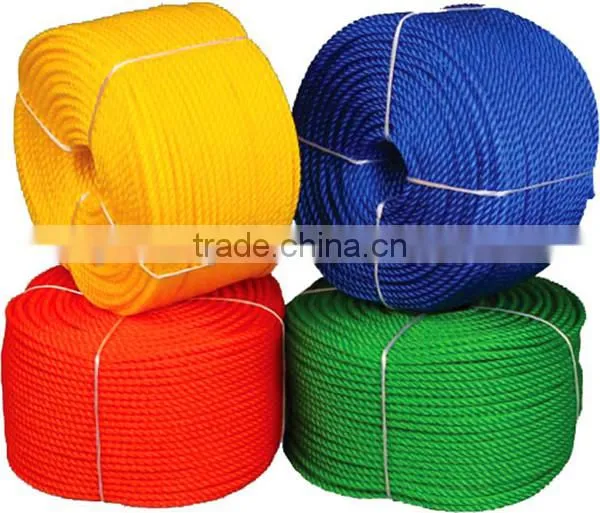 High Quality Latest Assort Color 3 Or 4 Strands PP Ropes photo-2
