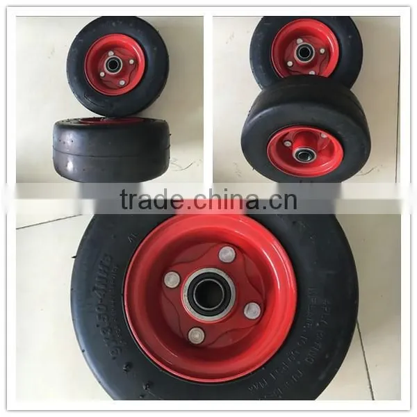 High Quality Pneumatic Wheel 9X350-4 for Garden Tools photo-4