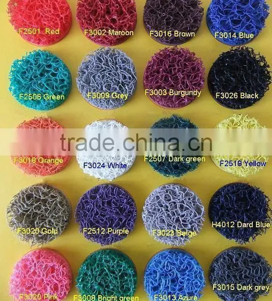 HOT!!! New Economic Game Carpet Pvc Coil Door Mat Vinyl Loop Mat Carpet photo-2