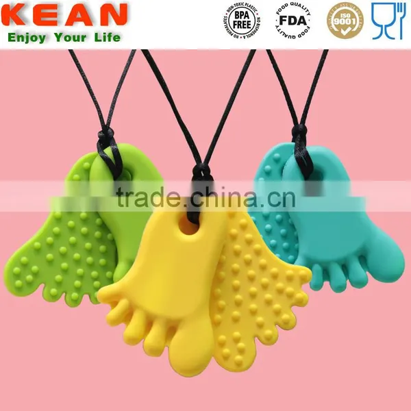 Customize Color is Accepted 15 Colors for Option Teething Pendant Necklace FDA, LFGB,SGS&NSF photo-5