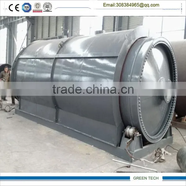 2016 Hot-sale 15 TPD Tyre Recycling to Oil Energy Pyrolysis Plant With Advanced Technology photo-2