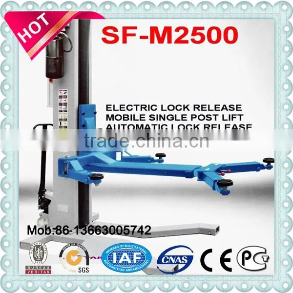 Electrical Release One Post Car Lift photo-3