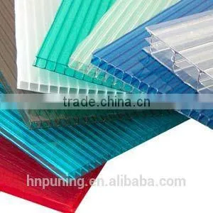 Glittering and Translucent Multi-wall Sheet & PC Sheet for Warrenty 10years photo-2