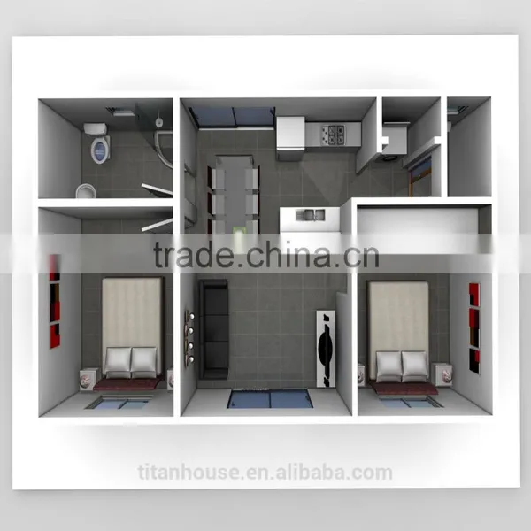 Chinese Prefabricated Houses With Showroom photo-2