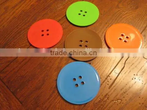 Silicone Fastener Coaster,fastener Cup Coaster for Home photo-4