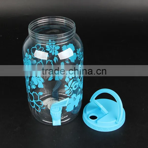 Practical Blue Patterns 1 + 4 Small Cup Plastic Kettle Suit photo-4