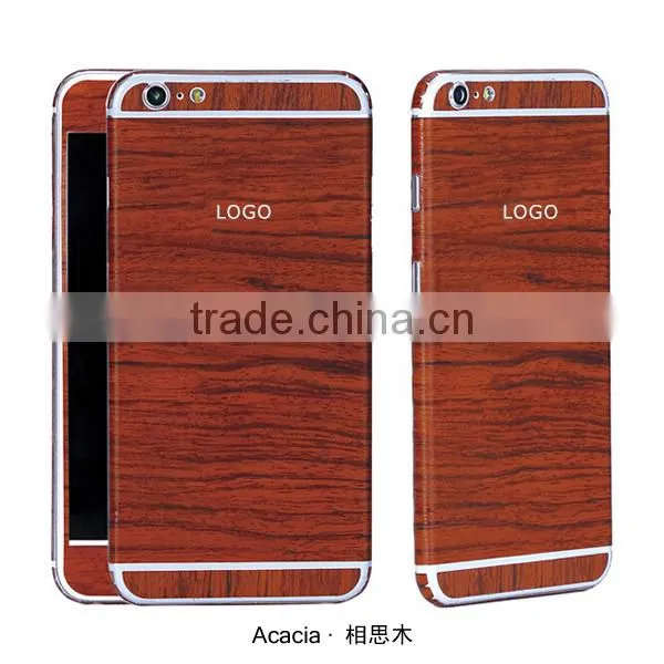 Mobile Phone Wood Skin Full Wrap Sticker Protector Films Decal For IPhone6 photo-4