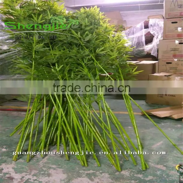SJLJ013166 Artificial Plant / Fake Plastic Bamboo / Plastic Garden Fence for Home Garden Decoration photo-2