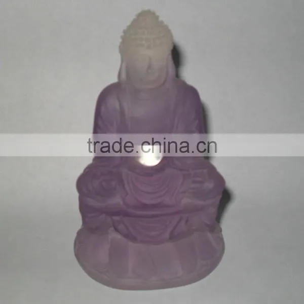 Clear Resin Kuanyin Figurine Decoration