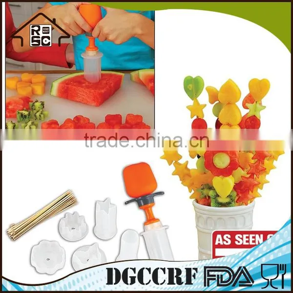 Plastic Food Creation Kit Fruit Cutter Decorating Mold photo-6