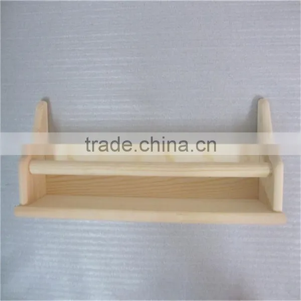 Nature Modern Furniture Wall Mounted Wooden Decorative Floating Wall Shelf photo-6