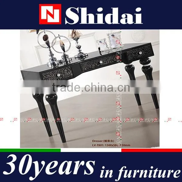 Chinese Console Table / Elegant Console Tables / White Gloss Console Table E-155 photo-4