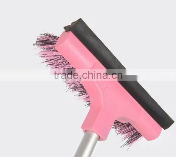 Snow Brush With Ice Scraper PET Tough Bristle TPR Water Blade photo-5