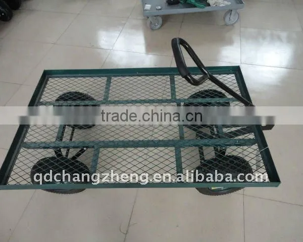 Heavy Duty Garden Steel Mesh Tool Cart photo-2