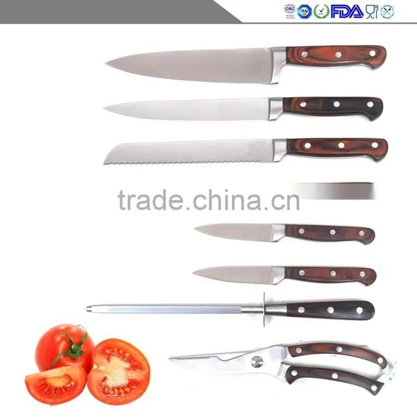 9pcs Stainless Steel Knife Block Set photo-2