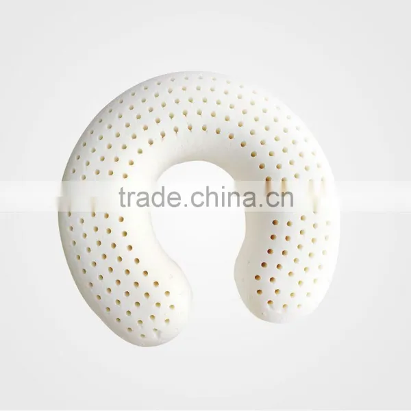 Travel U-Shape 100% Thailand Natural Latex Neck Pillow photo-3