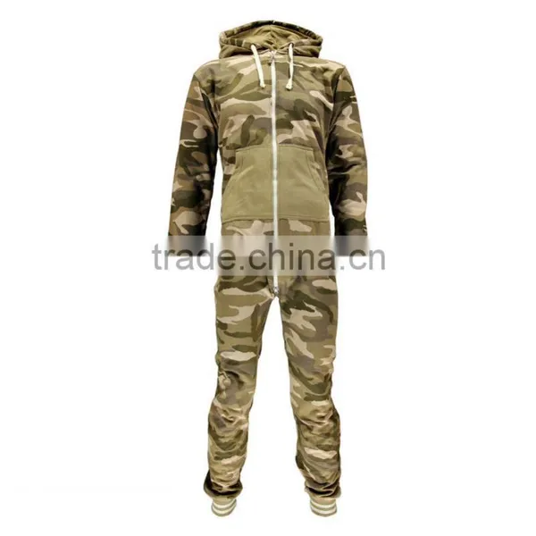 High Quality Custom Adult Mens Onesie Camouflage Onesie photo-3