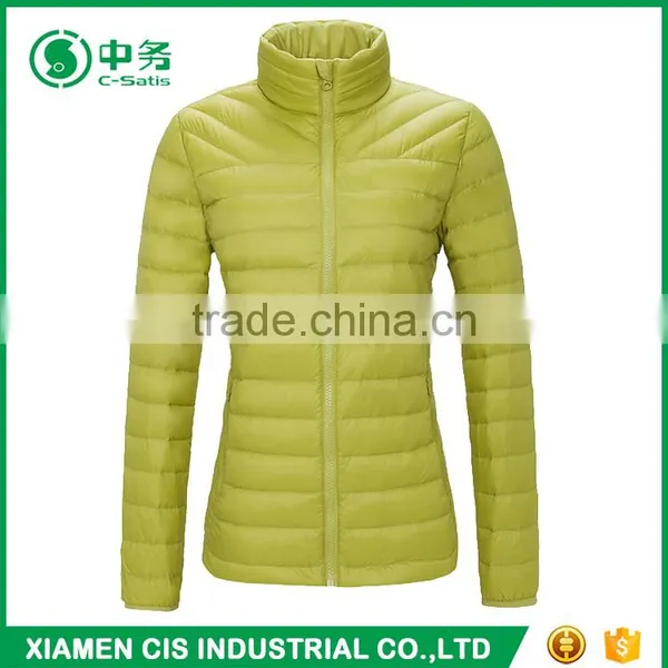 Latest Fashion Winter Ultra Light Slim Fit Woman Black Padded Jacket photo-5