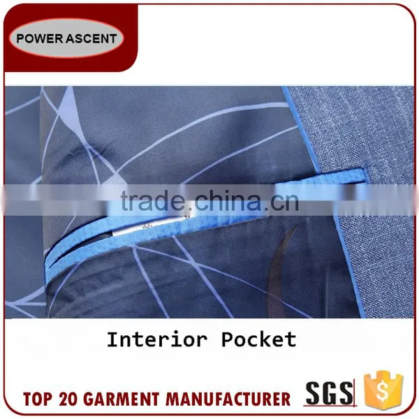 Latest Style Customer Design Mens Grey 2 Button Business Casual Suit Jacket Blazer photo-3