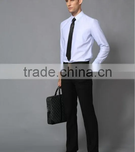 High Quality 100% Organic Cotton Dress Shirts photo-2