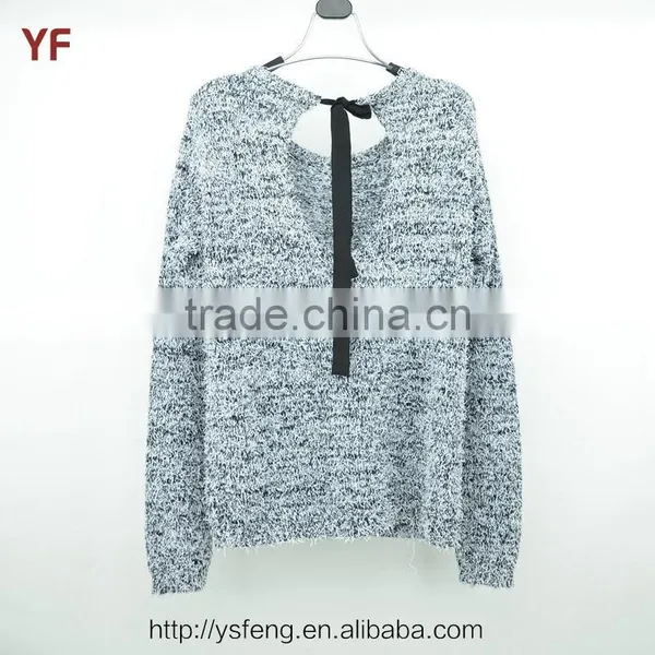 New Design Girls Fancy Knitted Sweater photo-2
