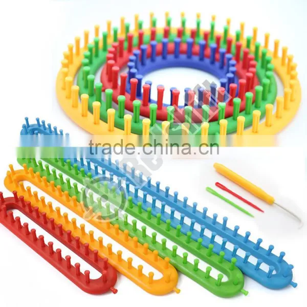 OEM Plastic Knitting Tool Diy Knitting Set Kid Toys Set Color Yarn Set photo-2