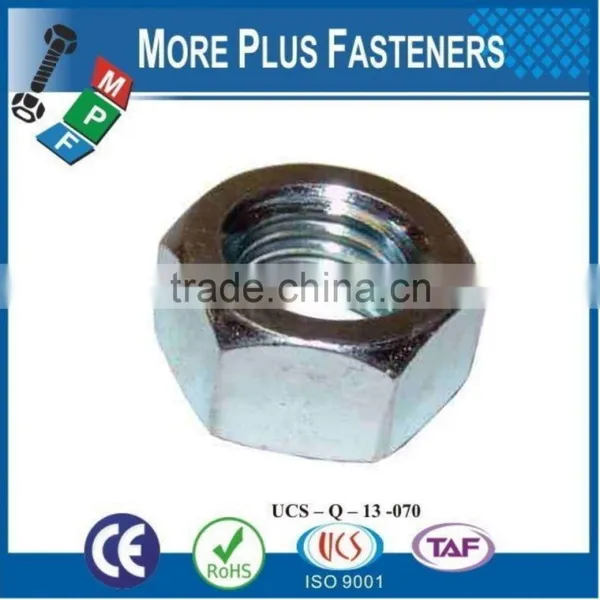 Made in Taiwan Heavy Hex Structural Black Phosphate Zinc Finish Hex Nut photo-6