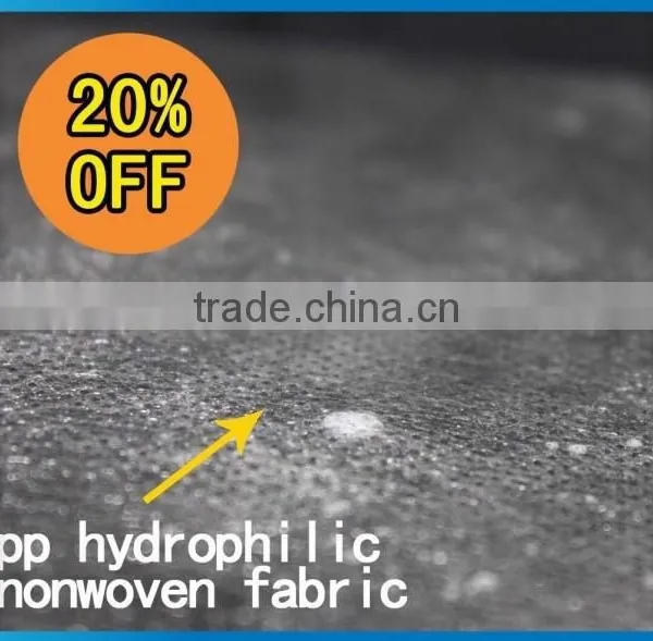 35g High Quality Hydrophilic Non-woven Fabric photo-2