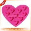 Cute Heart Shape Silicone Cake Baking Mould