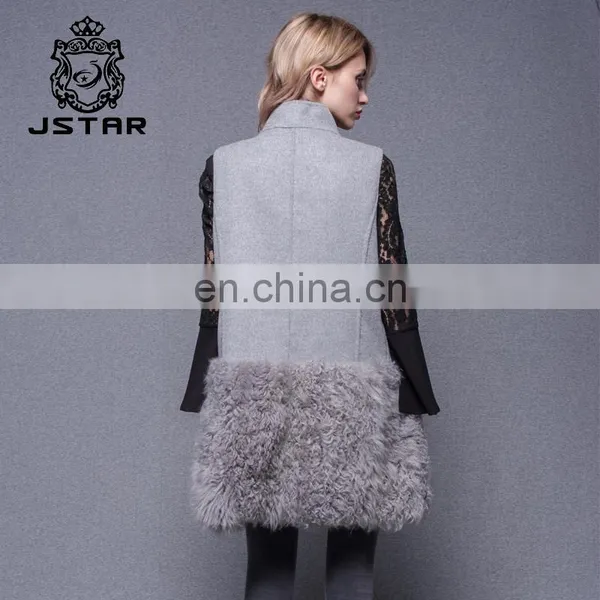 New Fashion Winter Cashmere Coat Ladies Long Vest Design photo-4