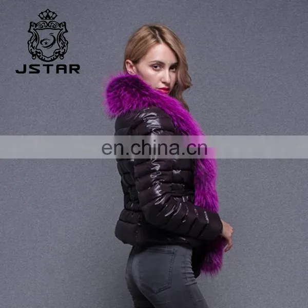 Fine Workmanship Womens And Jackets Short Model Classic Coat Fur Trimmed Down Coats photo-5