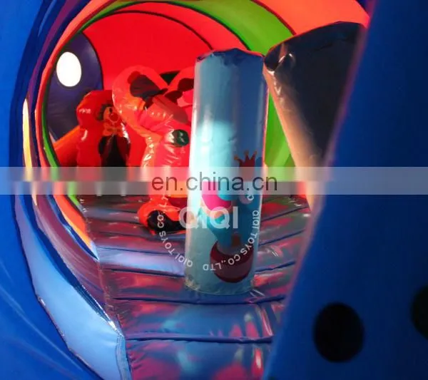 QIQI Newest Cater Pillar Tunnel Toy,46ft Inflatable Clown Tunnel photo-4