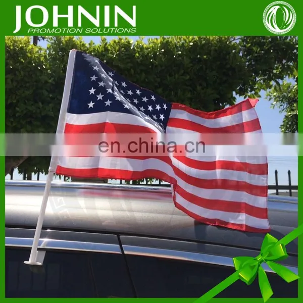 Wholesale Good Quality Cheap Price Promotional America Car Flag photo-2