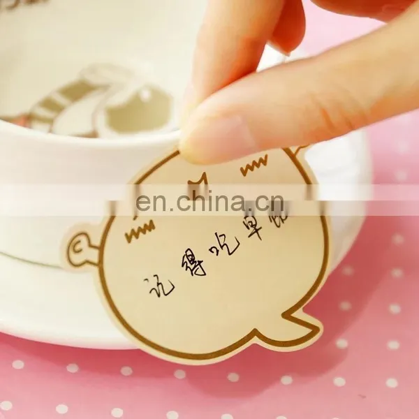 Custom Shaped Printing Color Paper Sticky Notepad photo-4