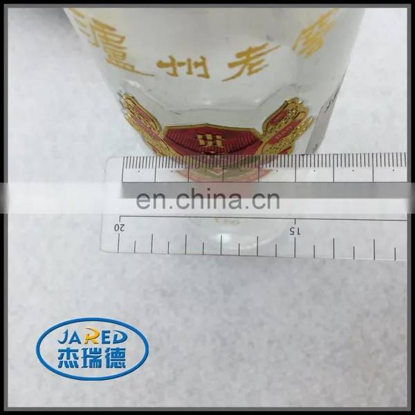 High Quality Aluminium Metal Wine Label With Self-adhesive Sticker photo-3