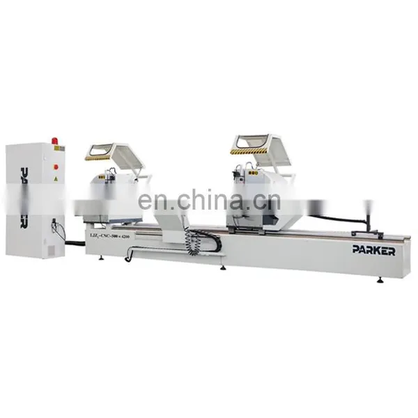 Europe Tech and Design Aluminum Profile Double Head Cutting Saw Machine photo-2
