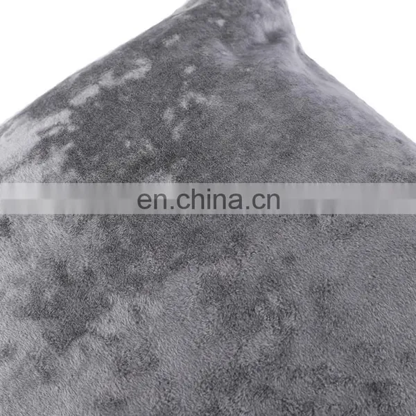 Wholesale Amazon Hot Sale Plush Fabric Crushed Velvet Pink Pillows For Home Decoration photo-6
