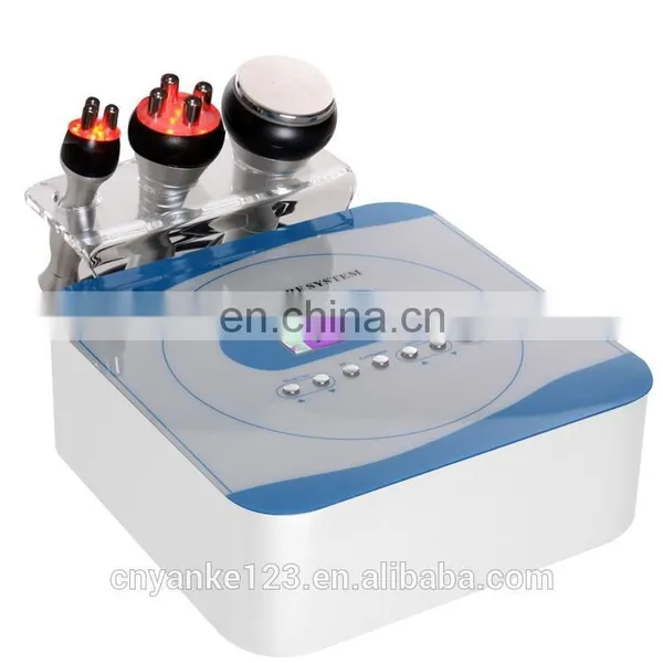 Portable 3 in 1 Ultrasonic Cavitation Weight Loss Multipolar RF Slimming Machine