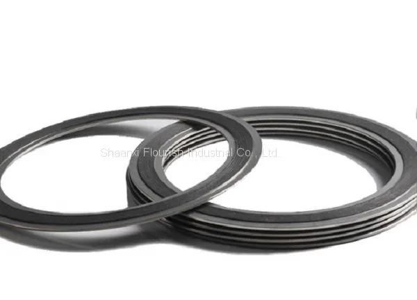 Precision Spiral Wound Gasket / Spiral Metallic Gasket Natural Stainless Steel Color photo-2