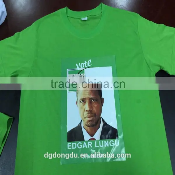 Cheap Election T-Shirts 100% Cotton Printed Shirts for Men photo-3