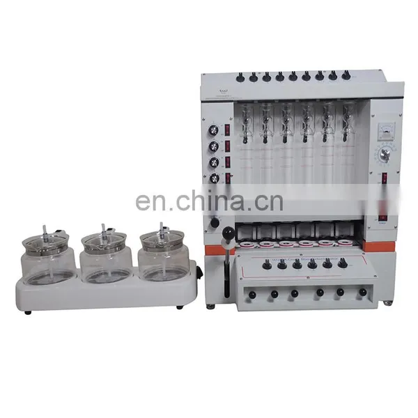 SLQ-6A Soxhlet Extraction Apparatus Crude Fiber Analyzer photo-3