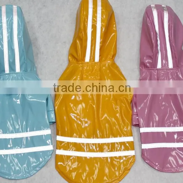 Reflection Light Hat Waterproof Function Pet Raincoat Wholesale Dog Clothes photo-5