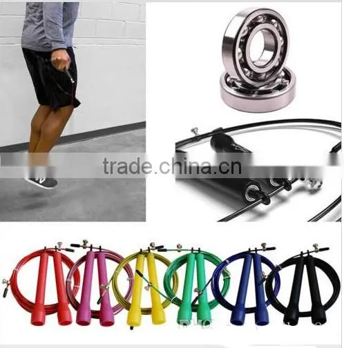 Adjustable Cable Speed Steel Wire Skipping Jump Rope