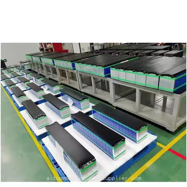 Aitop Prismatic Battery Stacking Strapping Pressing Machine for Prismatic Battery Automatic Assembly Line photo-2