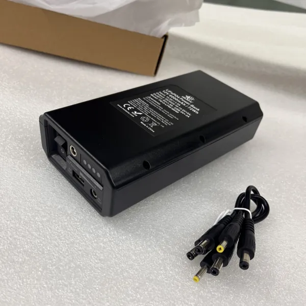 Melasta DC 12V Power Bank 6000 mAh Portable Charger Lithium Ion Battery Cell Powerbank