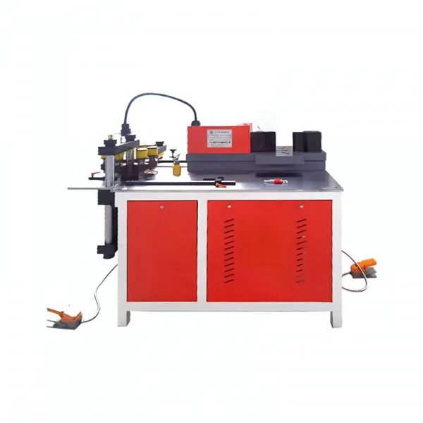 Open-Type Manual Control Hydraulic Turret-Type 3 in 1 Busbar Processing Machine-Heavy-Duty