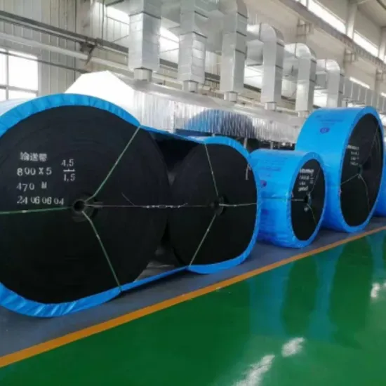Rubber Conveyor Belt/Heavy Duty Steel Cord Rubber Conveyor Belt St630-St2500 photo-3